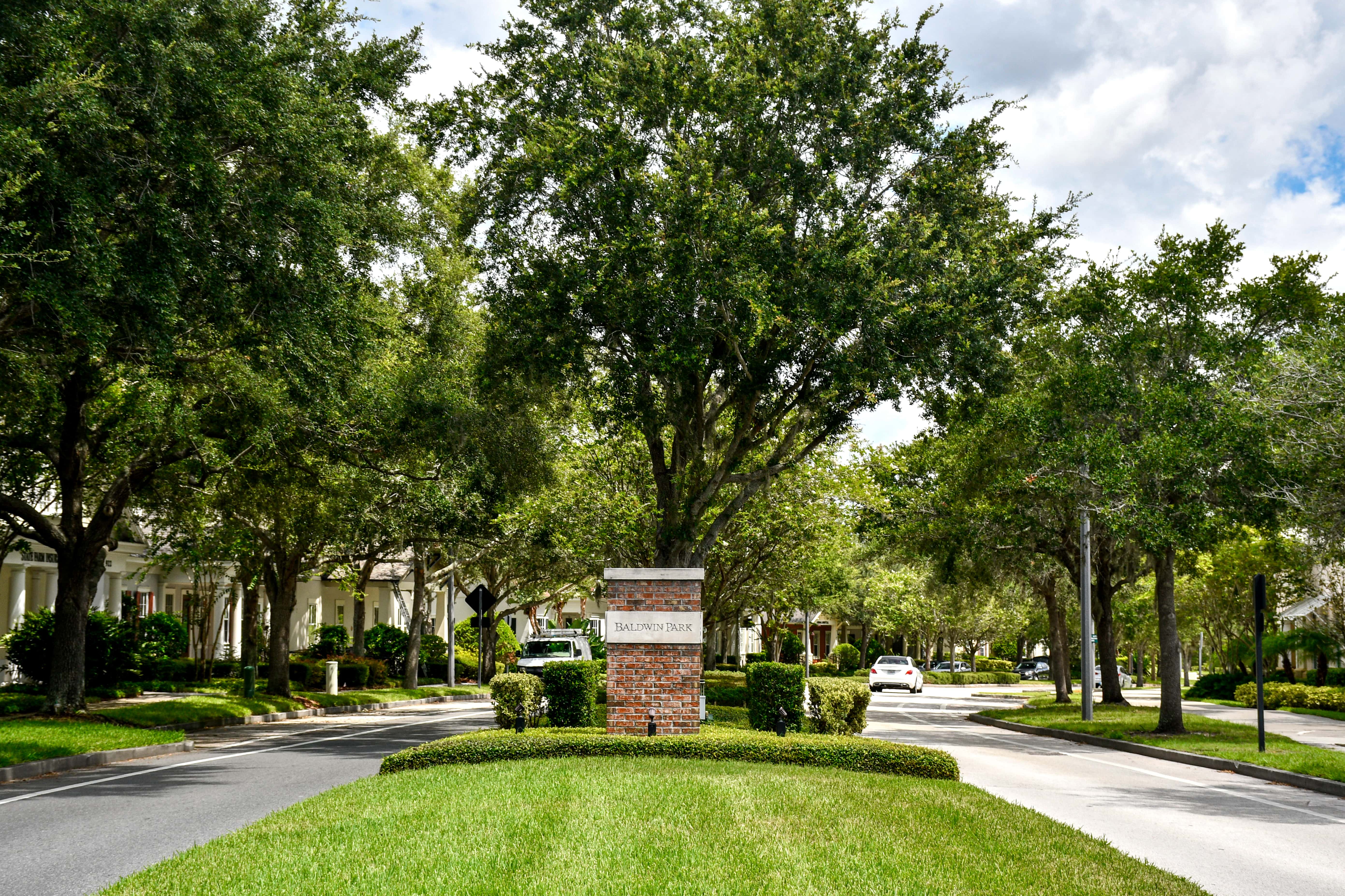 Aerial view of Baldwin Park, Florida