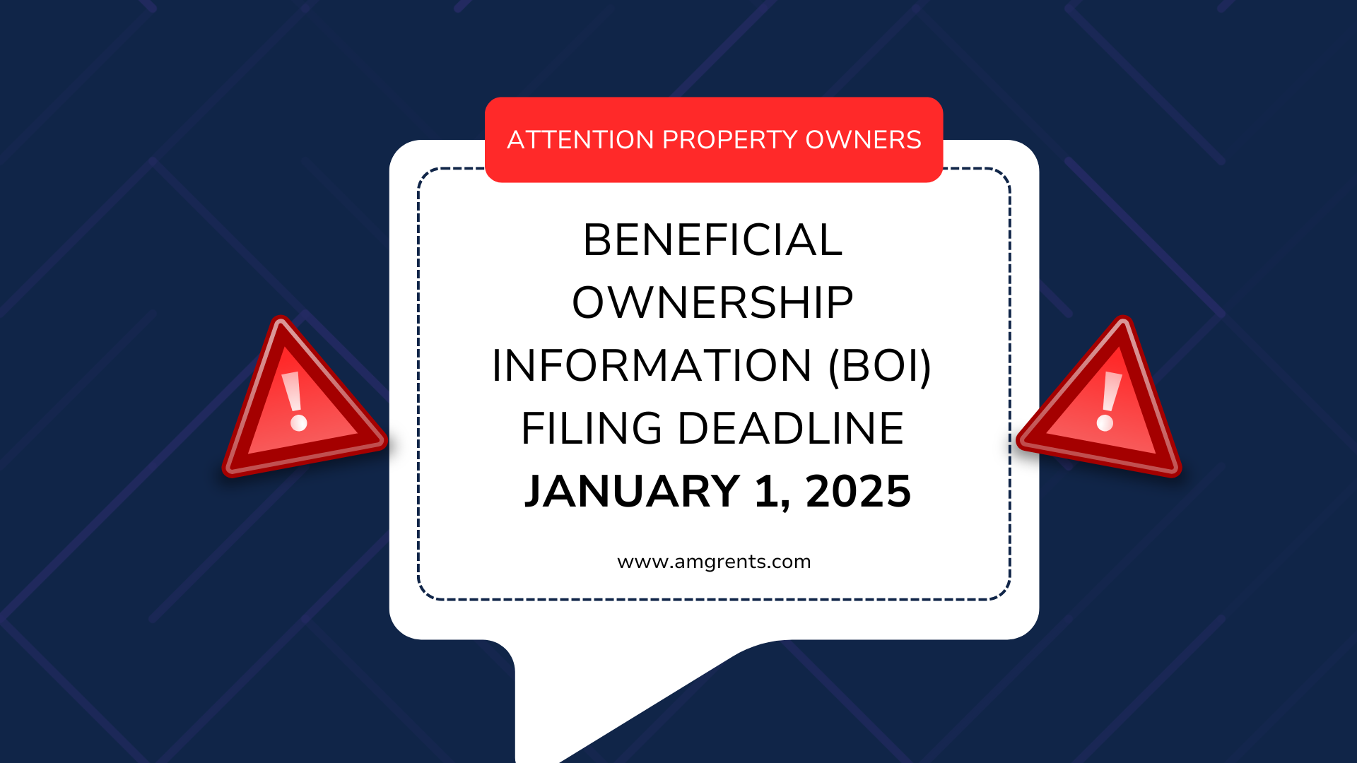 Illustration alerting users to BOI filing requirements for 2025