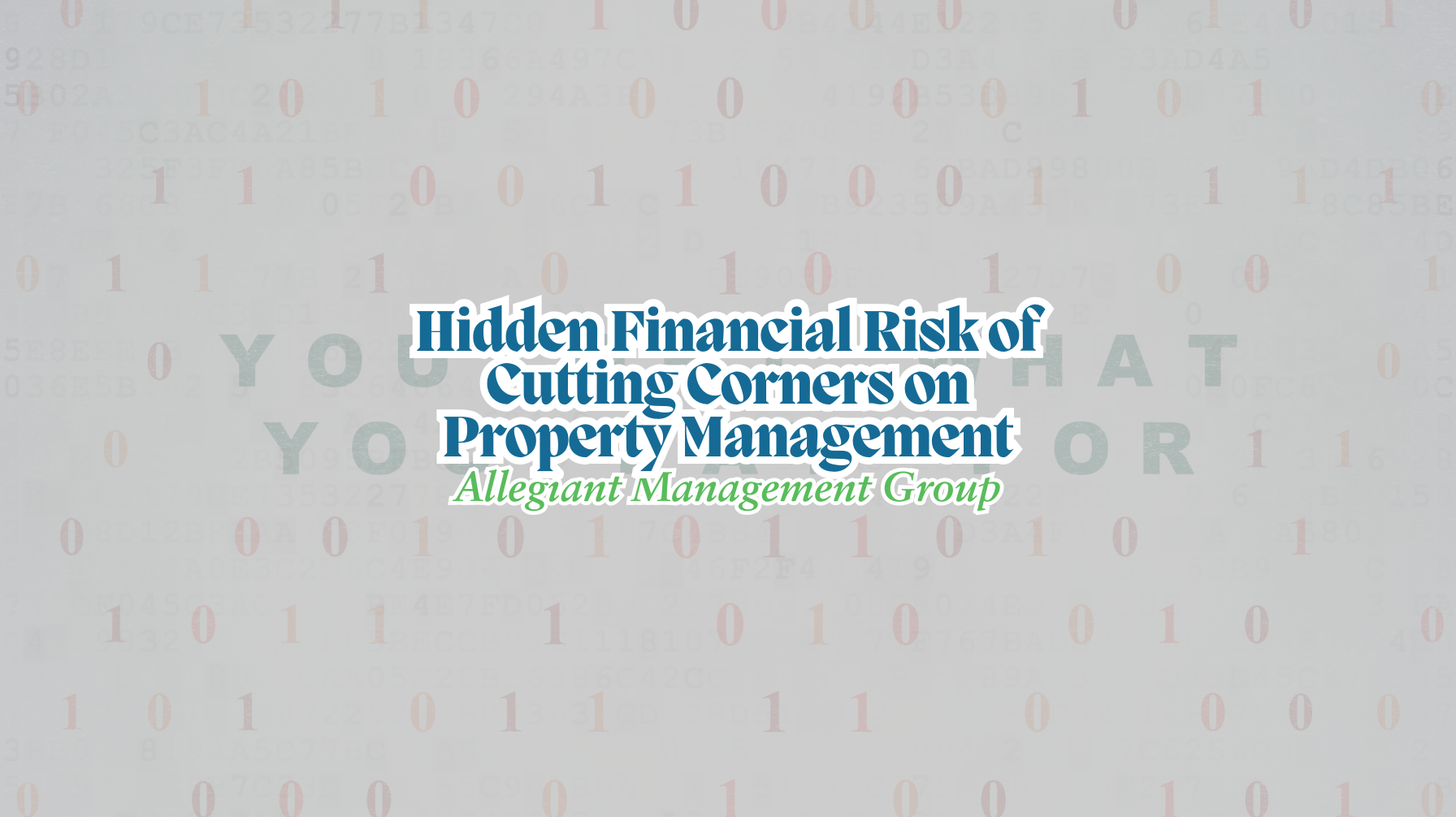 Hidden Financial Risks of Cutting Corners on Property Management