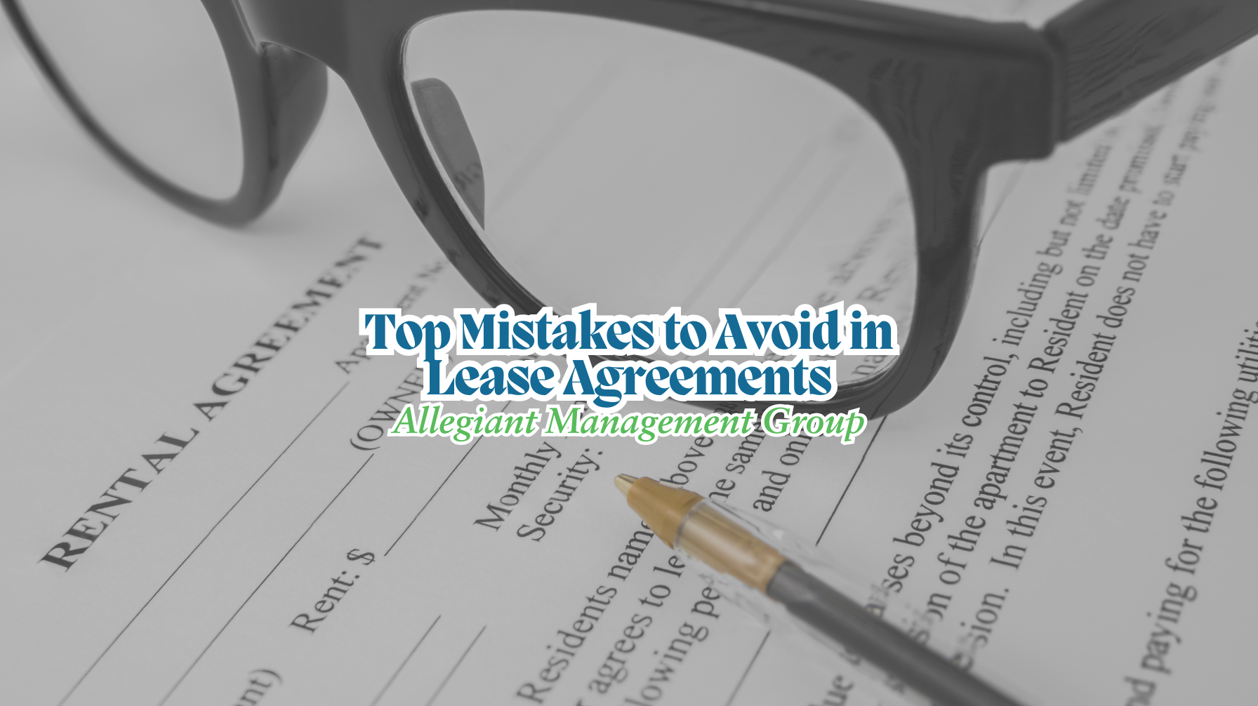 Top Mistakes to Avoid in Lease Agreements