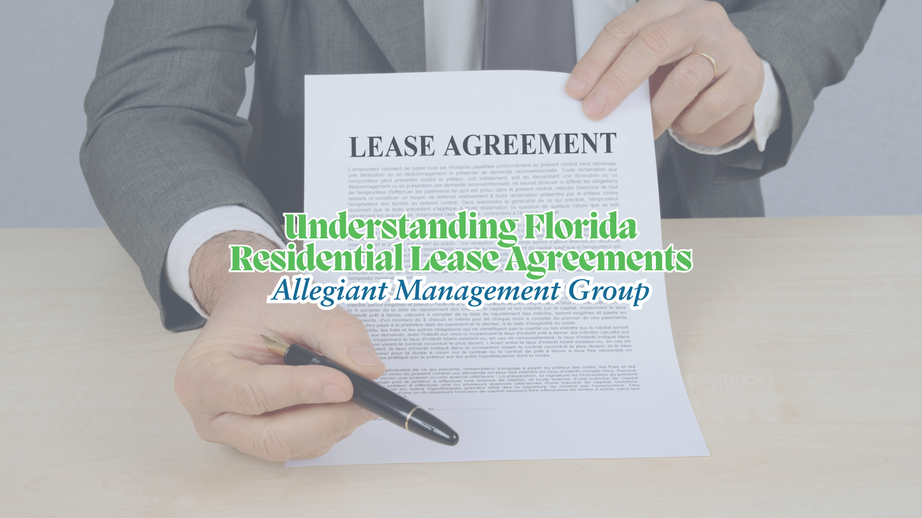 Understanding Florida Residential Lease Agreements